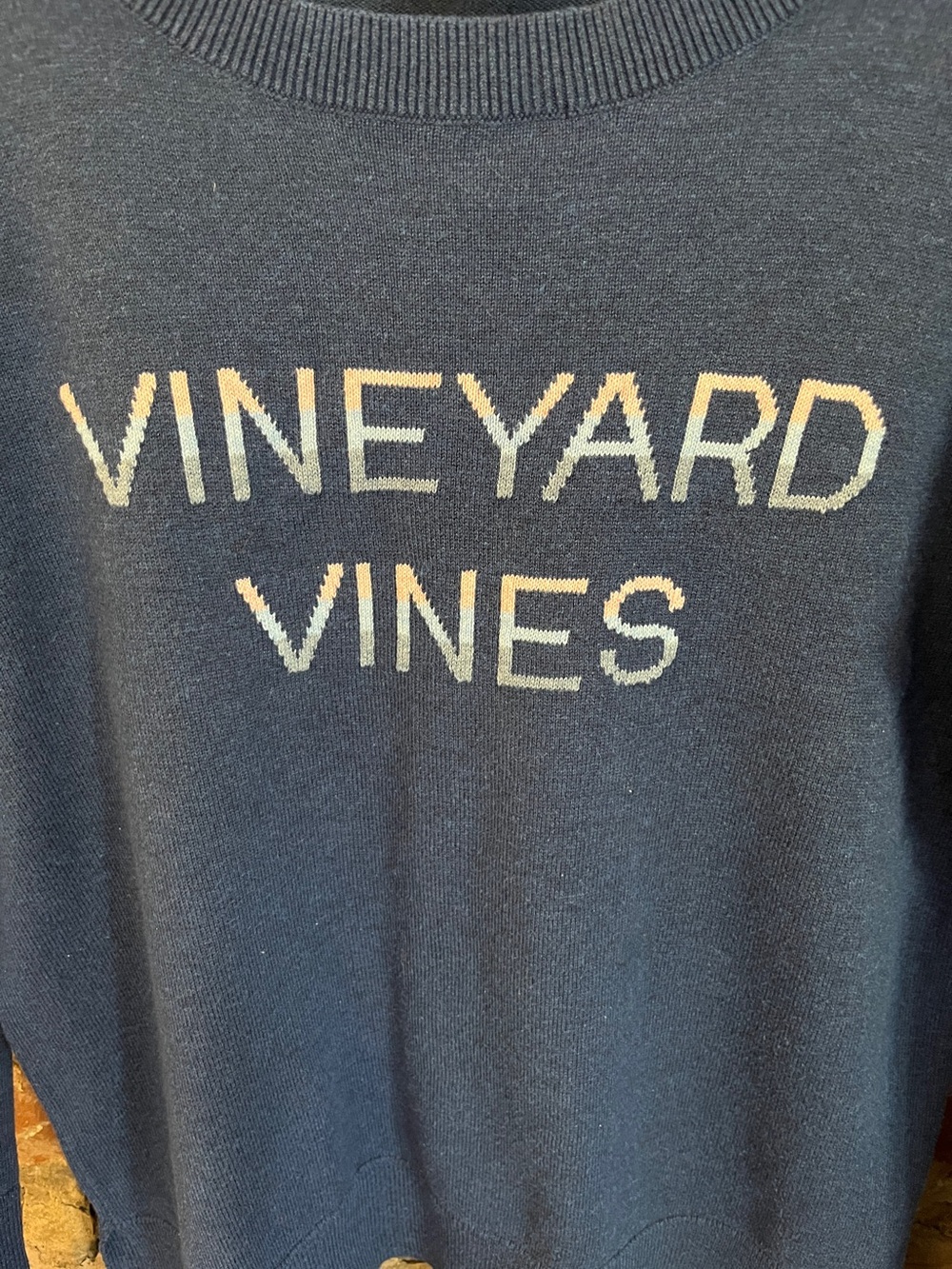 Vineyard Vines Limited Edition Cotton Blend Crewneck Sweater Women's XS Rare - Picture 5 of 11